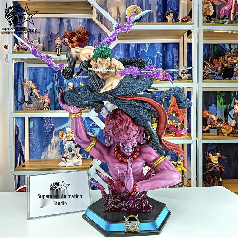 

One Piece: Zoro Asura Figure - Luminous, Double-Headed & Exchangeable Hands
