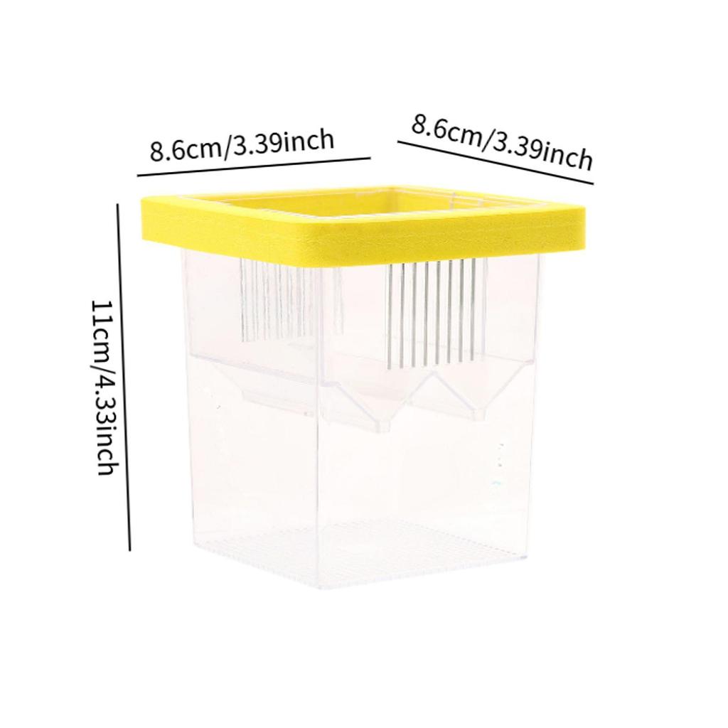 Acrylic Fish Tank Breeding Box Isolation Divider Aquarium Hatchery Incubator Holder for Baby Fish Accessories