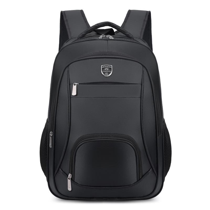 New Unisex Solid Color Waterproof and Breathable Business Fashion Casual All-match Daily Saving Backpack