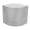 Deck Corner Cap Heavy Duty Aluminum Height 3 9 16in To 3 5 8in Top 4 1 16in To 4 3 16in for 90 Deg Rounded Corner