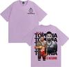 T-shirt Grafiche Retro Limited Ilia Topuria El Matador per Unisex Harajuku Fresca T-shirt Oversize Unisex 100% Cotone T-shirt Oversize