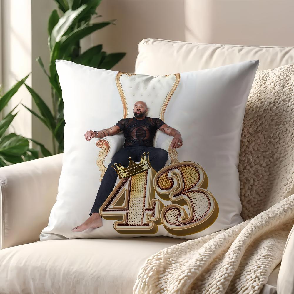 M-Michael W-Willis Heard Cushion Cover Best Home Office Coffee Pillow Sofa Printing Decoration Room Shop Car Nordic Simplicity