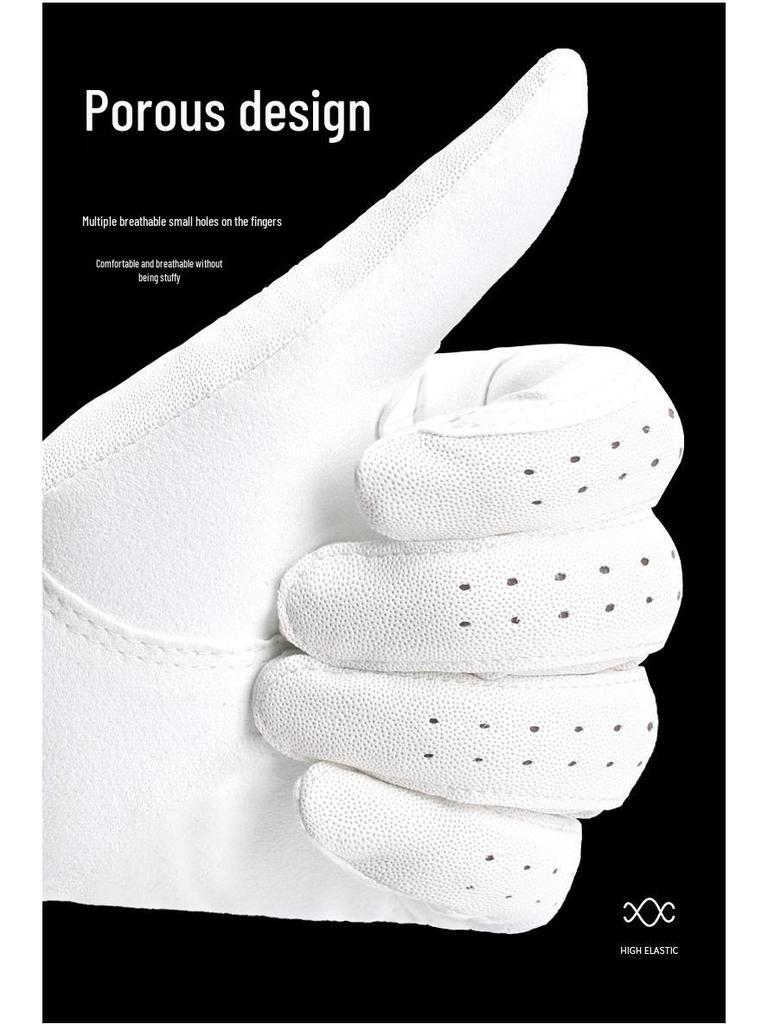 Unisex Atmungsaktive Anti-Rutsch Golfhandschuhe – Verschleißfest, Schützend & Bequem für Outdoor-Sportarten