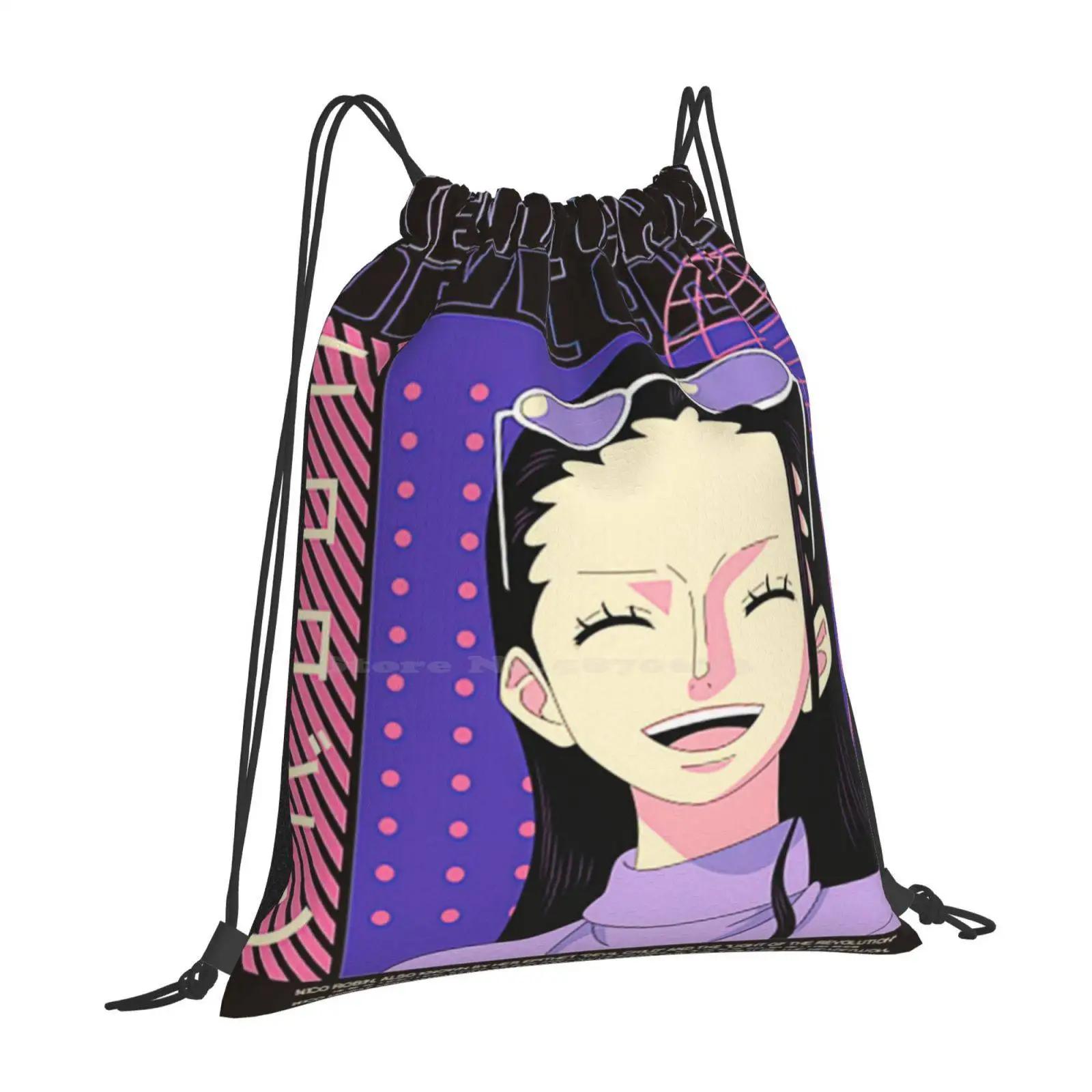 Nico Robin Hot Sale Schoolbag Backpack Fashion Bags Nico Robin Sexy Fashion Nico Robin OneSize
