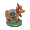 Highland Cow Figurine Resin Animal Ornament Hand-Painted Cute Small Cow Statue Table Centerpiece for Farmhouse Living Room Dining Table Decoration