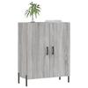 VidaXL Buffet Sonoma Grey 69.5x34x90 Cm Engineered Wood 827738