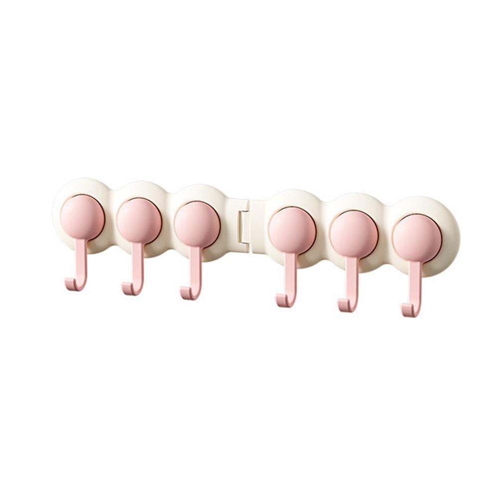 Rotating Row Hooks Self Adhesive Bathroom Hook New Wall Hook Hanger Corner Storage