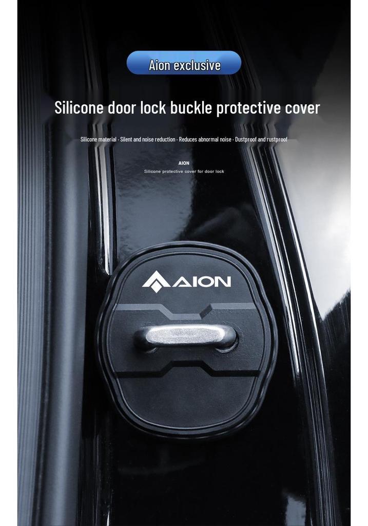 AION S MAX LX Y V Car Door Lock Protective Sleeve Shock Absorbing Cover