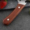 Vegetable Peeler With Wooden Handle Stainless Steel Blade Bottle Opener