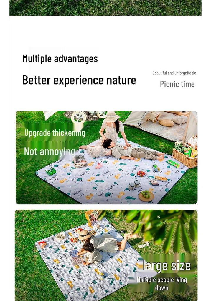 Waterproof Extra-Thick Outdoor Picnic and Camping Mat