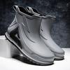 Fashion Couple rain boots outdoor non-slip fashion short rain boots non-slip work shoes garden rain boots men's fishing shoes
