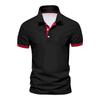 Men's Summer Button Lapel Loose Short Sleeve Top Men's Casual Fashion Top