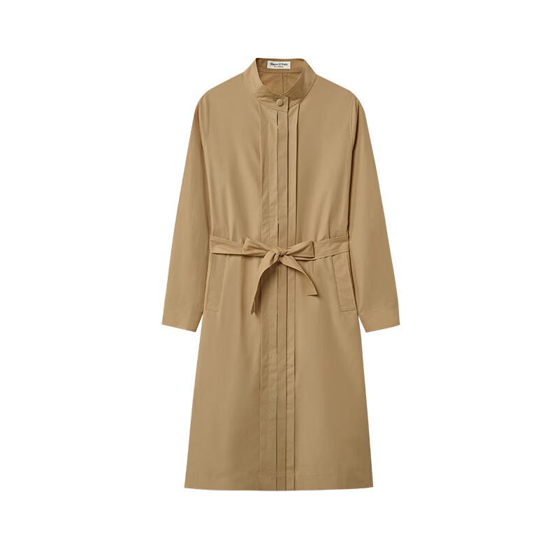 Marc O Polo Cotton Stand-Collar Trench Dress 32
