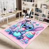 Stitch'S Sweet Fantasy Carpet For Playroom Bedroom Living Room Sofa Home Decorkids Game Area Rug Nonslip Floor Mat