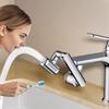 Four-speed Filter Mechanical Arm Universal Faucet Extender Anti-splash Bathroom Washbasin Rotating Faucet Bubbler Joint