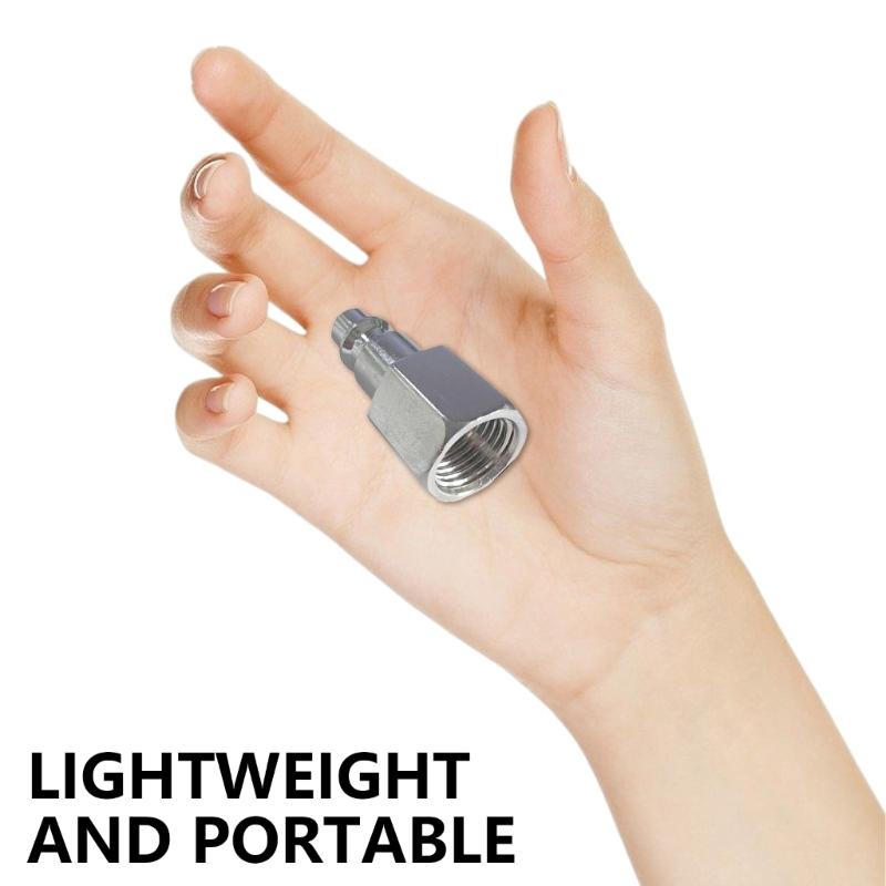 1/4inch Male/Female Thread Quick Coupling Connector Air Compressor Connector 1/4inch NPT Quick Coupler Easy to Install