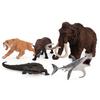 Animal Figurine Simulated Desktop Decoration Mammoth Megalodon Dire Wolf Ancient Animals Model Sculpture Educational Toys for Home