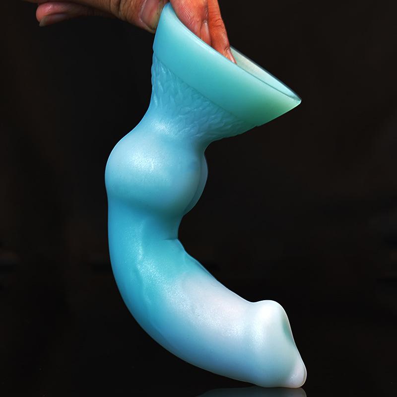 Female Dildo Alien Dog Dildo Simulation Animal Cannon Machine Masturbator Multi-color Vaginal Stimulation Adult Erotic Sex