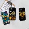 FM5 Art Bees Cartoon Phone Case for Motorola Edge 60 60s 70 G86 G56 G54 E14 G04S G45 G54 G64 S30 S50 X30 X40 X50 Pro Power