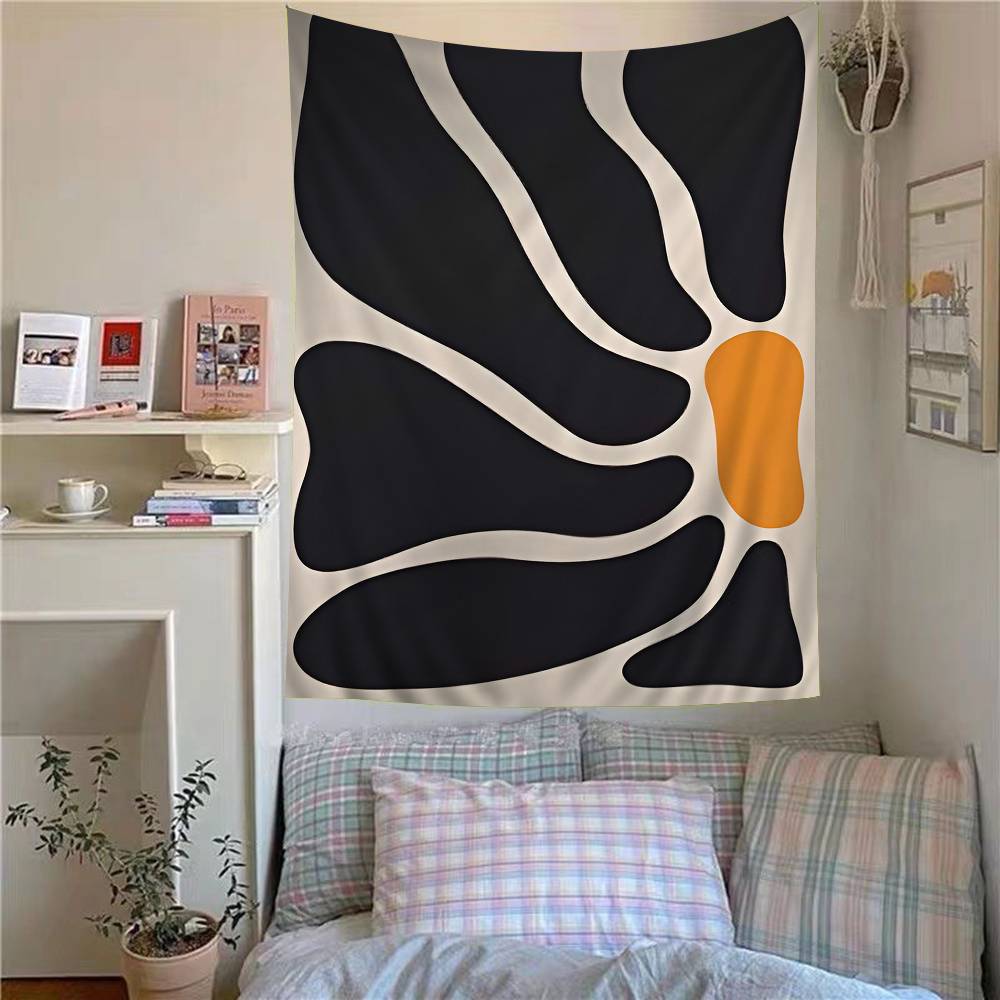 Abstract minimalist female body lines anime tapestry wall decoration home decor girls bedroom decoration