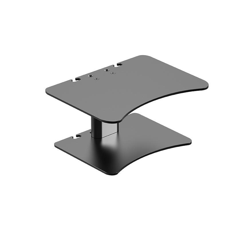 „Desktop-Monitorständer aus Metall mit Stauraum“