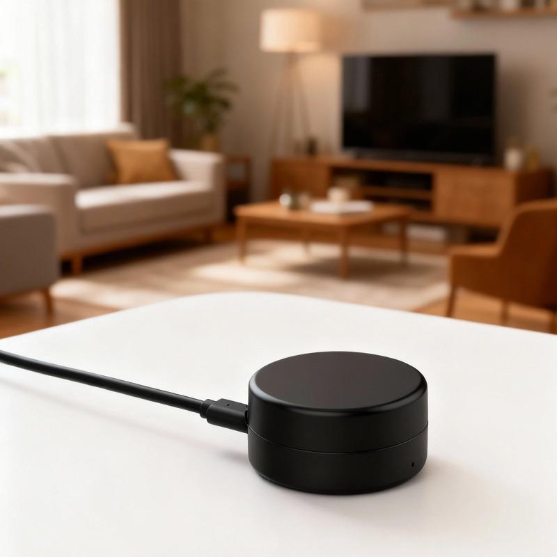 Custodia di Ricarica Portatile Compatta con Cavo USB-C Compatibile per Oura Ring Gen3
