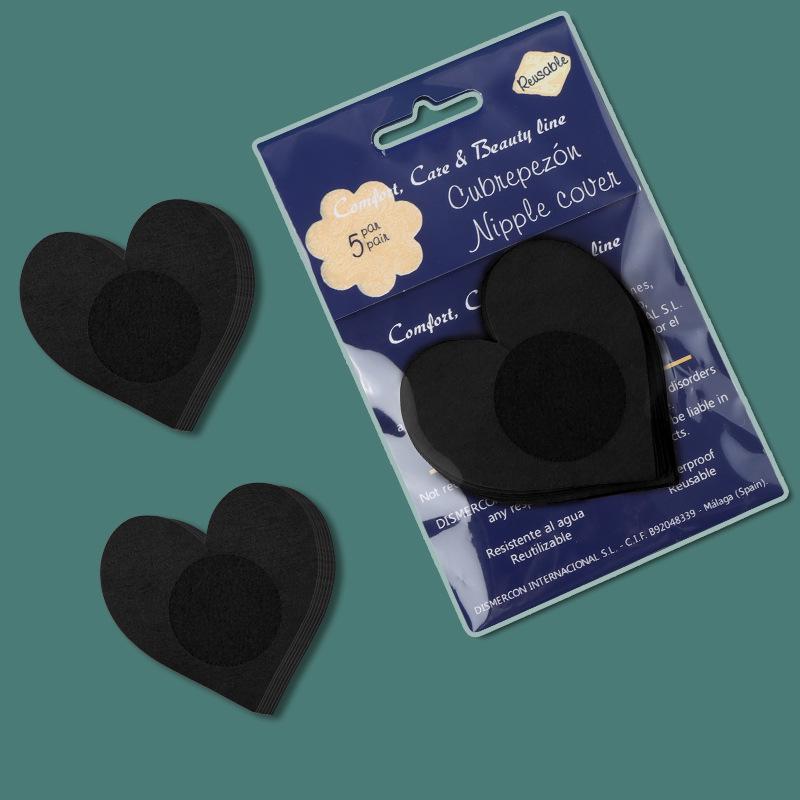 Ultra-Thin Seamless Invisible Non-Woven Disposable Nipple Covers - Breathable Stickers to Prevent Wardrobe Malfunction