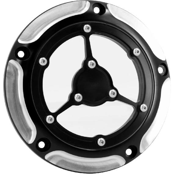 

HDBUBALUS 5 Holes Derby Cover Engine Timing Cover Fit for Harley Softail 114 FXDR Breakout Fat Bob 2018-2025 Black (Chrome) чёрный