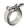 2.25in V Band Stainless Steel Clamp with 2 Flange for Turbo Exhaust Downpipe
