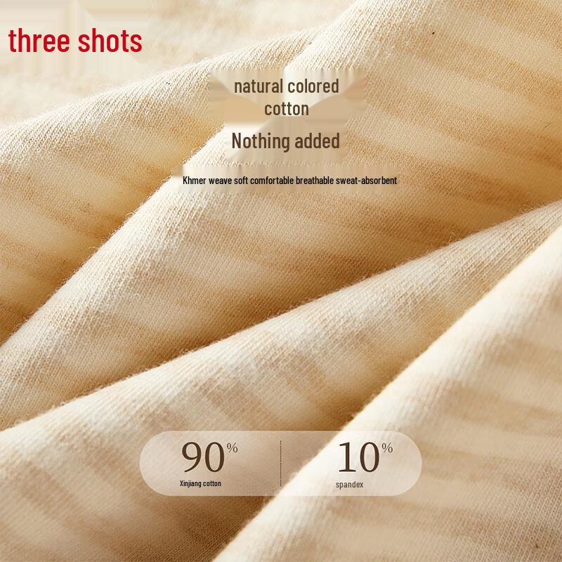 Sanqiang Women's Antibacterial High-Waist Briefs