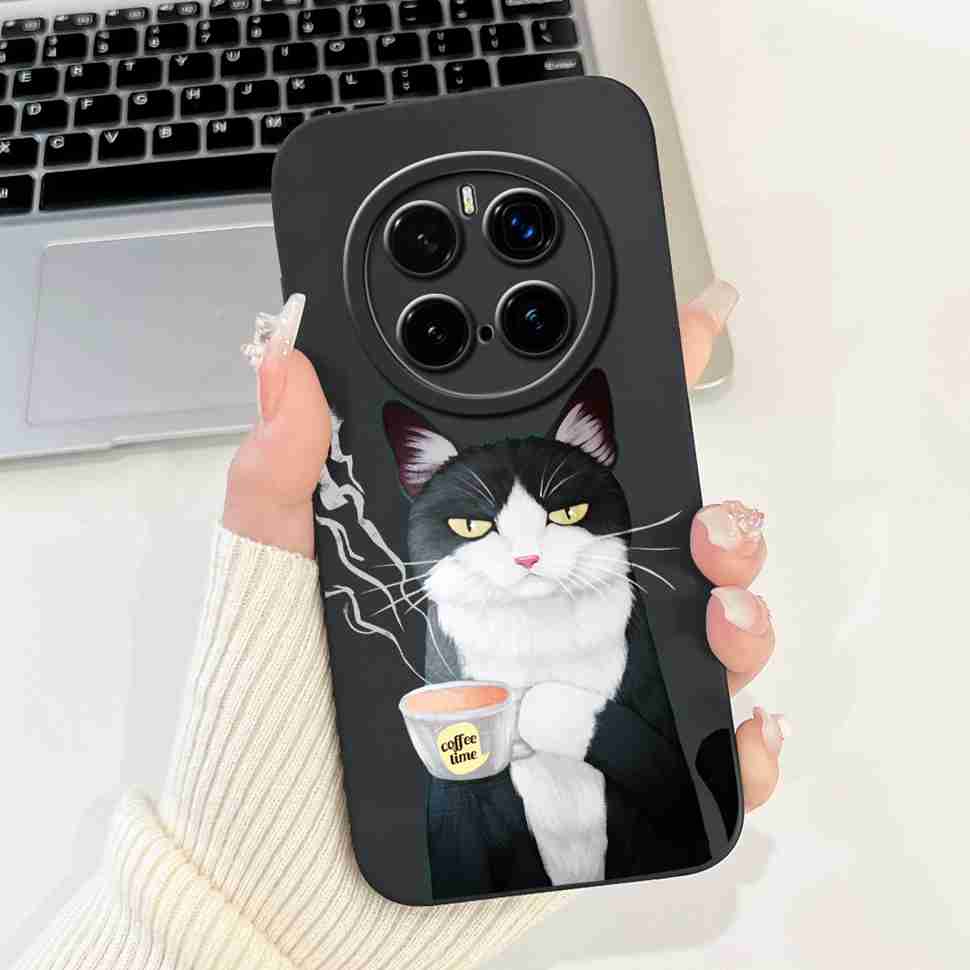 For Honor Magic7 Pro Case PTP-N49 Luxury Painted Cover Soft Silicone Phone Case For Honor Magic7 Magic 7 Pro Cover Funda Housing
