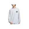 adidas Bluza dresowa Verbiage z podwójnej dzianiny z nadrukiem liter i kołnierzem w blokach kolorystycznych Męska bluza dresowa Jasnoniebieska JI6459