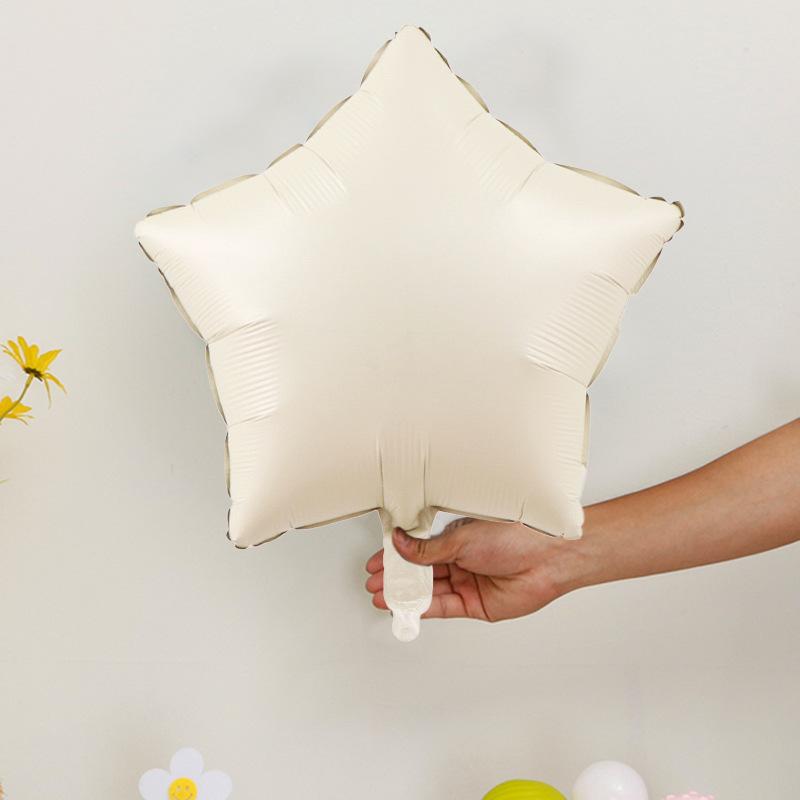 18-Inch Heart-Shaped Aluminum Film Aluminum Foil Balloon Celebrates Wedding, Valentine'S Day Confession, Party Decoration Scene Arrangement