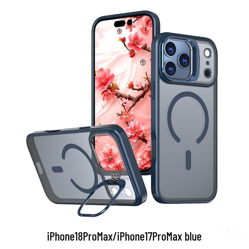 CAXITON Magnetic Lens Stand Shockproof iPhone Case