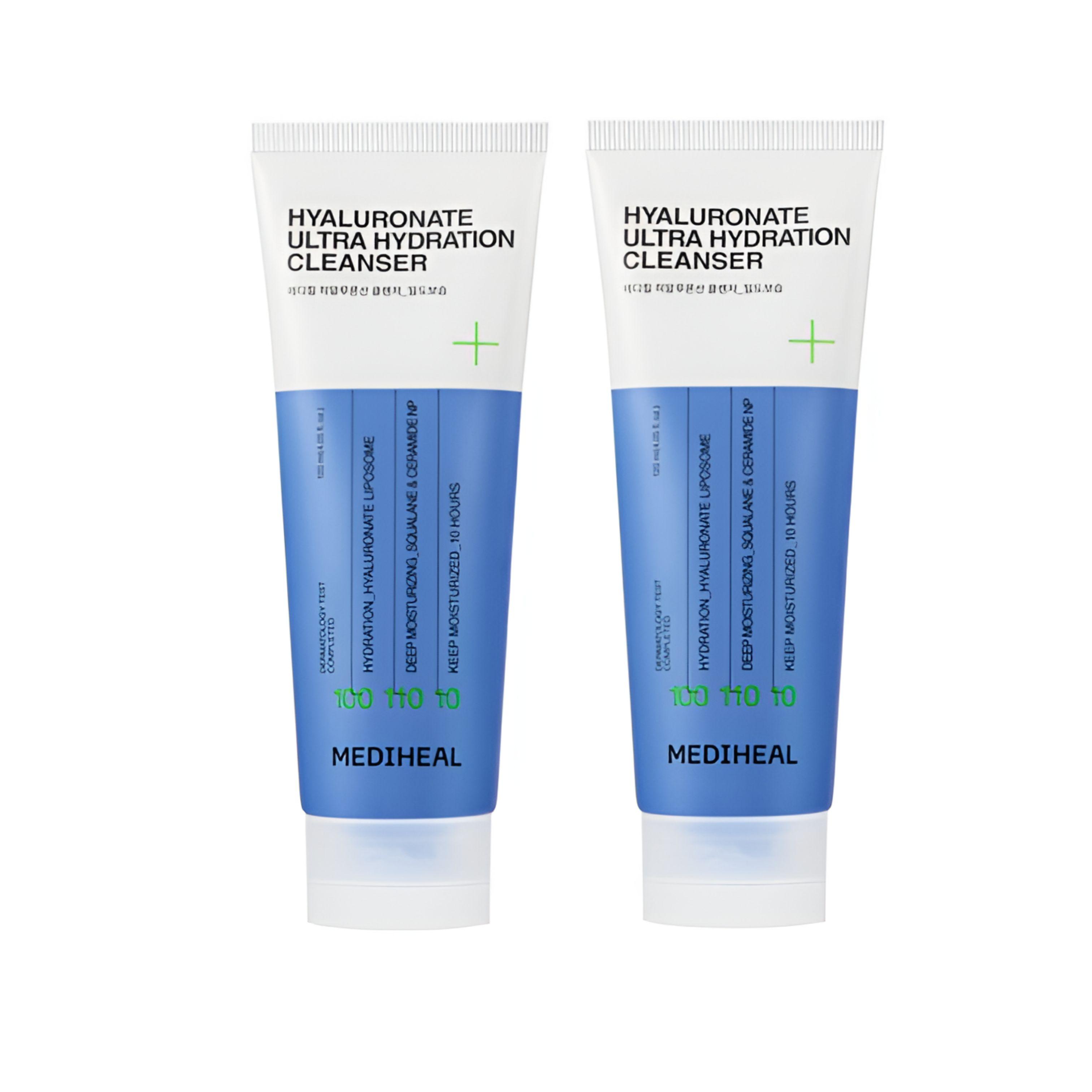 

MEDIHEAL Hyaluronic Moisture Dense Cleansing Foam Duo Set (120ml + 120ml)