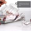 DOITOOL Glass Teapot with Infuser, Stovetop Safe Tea Kettle, Blooming and Loose Leaf Tea Maker