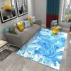 Colorful Marbling Carpet for Bedroom Bathroom Living Room Entryway Rug Non-Slip Rug Floor Carpet Kitchen Entry Rug Home Decor