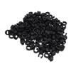 200pcs Mountain Bike Cable C Clamps Housing Hose Guide Clamps for Bicycle Hydraulic Hose Brake Shift Cables