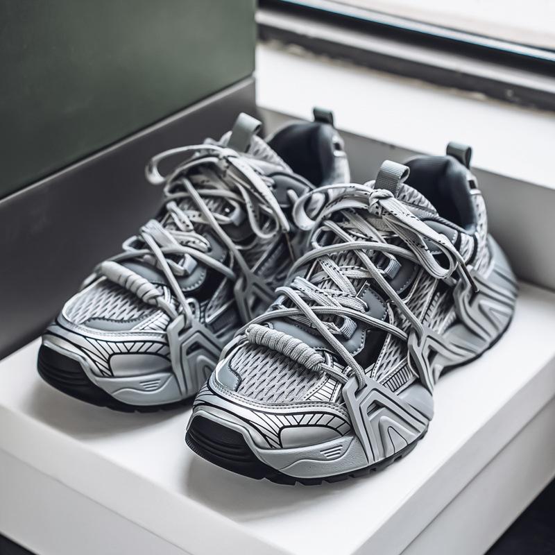 Trendy Low-top Dad Shoes Casual Sneakers Summer Breathable Season Comfortable Sneaker Breathable Comfortable