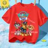 Cute Boys Girls Casuals Tops Summer Birthday Clothing Gift Hots Paw Patrol Kids T-shirts Kawaii Cartoon Character Printed Shirts