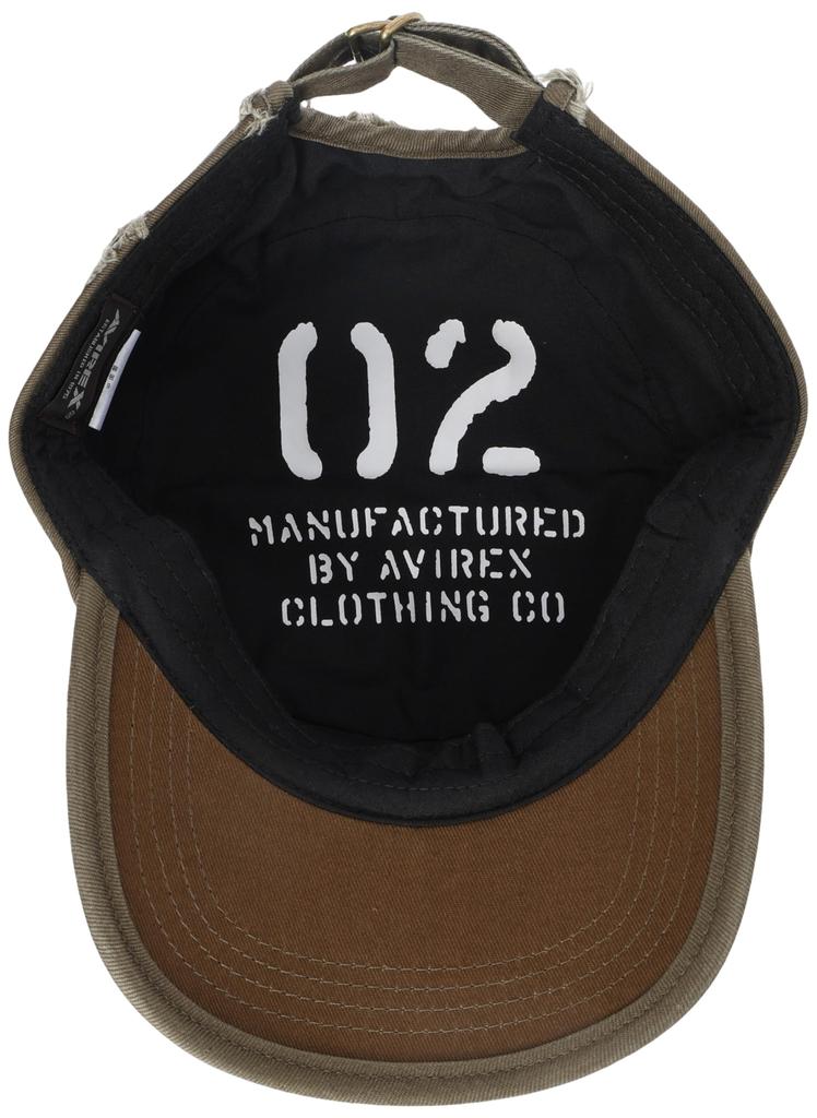 Work Cap Distressed Vintage Processing Khaki [Avirex]