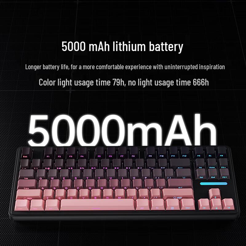 AUSDOM H87 Tri-Mode Wireless Mechanical Keyboard