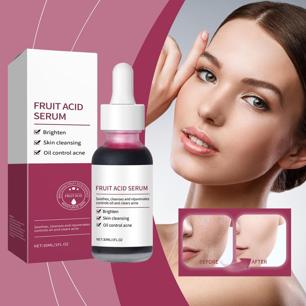 Fruit Cleansing Gently Exfoliates Acne, Blemishes And Smoothes Skin 30ML