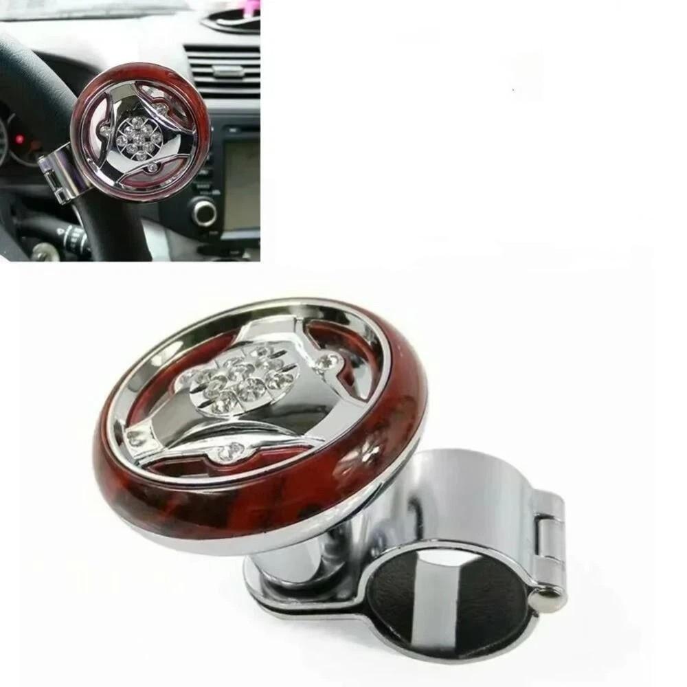 Rotating Steering Wheel Ball Handle ABS Car Accessories Steering Wheel Spinner Knob  Vehicle