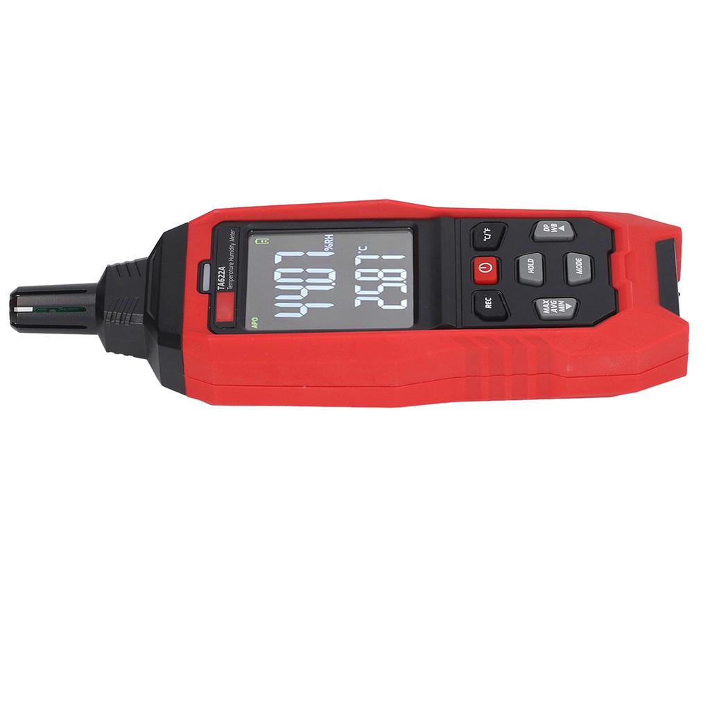 Digitales Feuchte-Temperatur-Messgerät Hygrometer LCD-Anzeige Luft Taupunkt Feuchtkugeltemperatur Tester