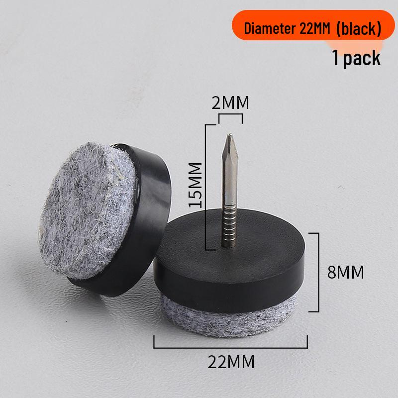 Thickened Silent Anti-slip Furniture Floor Pads: Moisture-proof Felt Nail Protectors for Tables, Chairs, Sofas, Cabinets.