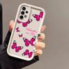 Butterfly Glitter Butterflies Case For Samsung Galaxy A55 A35 5G A13 A54 A53 A52 A34 A33 A32 A14 A23 A24 A12 A51 A71 Phone Cover