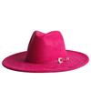 Classic Camel Suede Hat Wide Brim  New Fedora Hat Men Women Autumn Winter Felt Hats Classic Church Fedoras Chapeau Sombrer