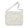 Flower Paisley Shoulder Eco Bag (Gray)