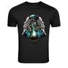 Angel Warrior Fantasy Wings Sword Graphic T-Shirt